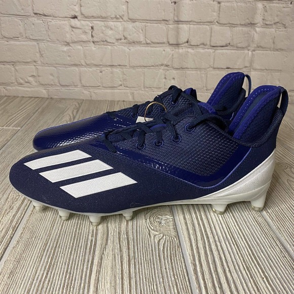 Adidas Adizero Scorch Football Cleats Men’s 10.5 Blue FX4250 New main image 4